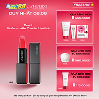 Son Lì Kết Cấu Bột Phấn Shiseido Modernmatte Powder Lipstick (4g)