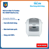 Nồi Cơm Điện Tử Toshiba RC-18NMFVN(WT) (1.8L) - Trắng - Hàng chính hãng