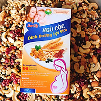 1kg Ngũ cốc dinh dưỡng mẹ bầu- lợi sữa- 21 loại hạt (hàng chính hãng có mã vạch check)
