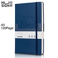 Tập Vở Ghi Chép NUSIGN A5/B5 Bìa Da Mềm 120 Trang Cao Cấp Không Ô Ly, Không Kẻ Ô Dành Cho Văn Phòng, Học Sinh, Sinh Viên