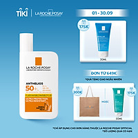 Kem chống nắng dạng sữa lỏng nhẹ không nhờn rít La Roche-Posay Anthelios Shaka Fluid SPF 50+ 50ml