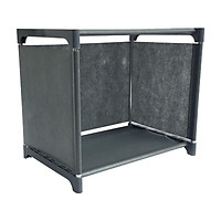 5 Tiers Cube Bookcase Book Shelf Multifunctional Storage Rack for Books Shoes Toys Green Plants Decorations Bedroom