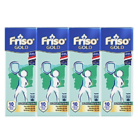 Lốc 4 hộp sữa Friso Gold 180ml - 74061