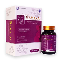 Thực phẩm PLUS MAMA A+ dành cho phụ nữ khi sinh nở bị mất máu, da xanh xao, cơ thể suy nhược hay người bị bệnh, người mới ốm dậy, suy nhược cơ thể hoặc sau phẫu thuật (Hộp 30 viên)
