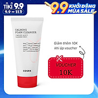 Sữa Rửa Mặt Tạo Bọt (Rau Má + 0.5% BHA) COSRX AC Collection Calming Foam 150ml