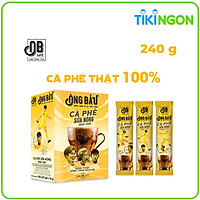 Ông Bầu OB Café Cà Phê Sữa Nóng Hòa Tan 240g