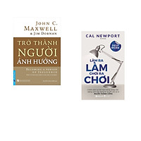 Combo 2 cuốn sách: Trở Thành Người Ảnh Hưởng + Làm ra làm chơi ra chơi