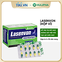Thực phẩm chức năng hỗ trợ trị mất ngủ Lasenvon Hộp Vỉ 60 viên