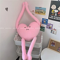 Chất Lượng Cao 70Cm Hàn Quốc Dễ Thương Ngộ Nghĩnh Dài Chân Tình Yêu Gối Sang Trọng Đồ Chơi Búp Bê Vỏ Gối Đệm Trẻ Em Trẻ Em Quà Tặng sinh Nhật
