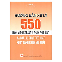 Hướng Dẫn Xử Lý 550 Hành Vi Thực Trạng Vi Phạm Pháp Luật Và Mức Xử Phạt Theo Luật Xử Lý V