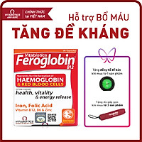 Thực phẩm bảo vệ sức khỏe FEROGLOBIN B12 Capsules - Hỗ trợ tăng khả năng tạo máu, hỗ trợ nâng cao sức đề kháng - HÀNG CHÍNH HÃNG - CÓ TEM CHÍNH HÃNG - Hộp 30 viên - KÈM QUÀ TẶNG
