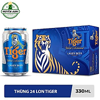 Bia Tiger Lon 330ml - 24 lon