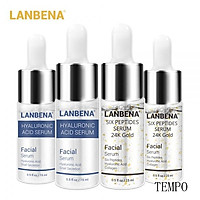 Set 4 Chai Serum Lanbena Six Peptides Vàng 24k + Axit Hyaluronic Giúp Trắng Da Hiệu Quả