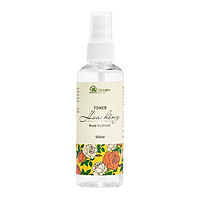 Toner Xịt Khoáng Hoa hồng Cân Bằng pH Dưỡng ẩm Cho Da Kiềm Dầu Sáng Da An Toàn Thiên Nhiên Cỏ Mềm 100ml