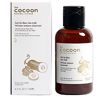 Gel bí đao rửa mặt Cocoon Winter Melon Cleanser 140ml giảm dầu và mụn ẩn, không chứa sulfate