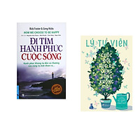 Combo 2 cuốn sách: Đi Tìm Hạnh Phúc Cuộc Sống + Cuộc đời rực rỡ đừng sống không màu