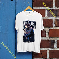 Áo Thun Captain America - Áo Thun Marvel cực chất - cực rẻ - CTA-007