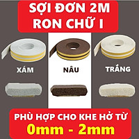 Gioăng chống côn trùng - Ron chặn khe hở khung cửa chống gió lùa cách âm, chống va đập, phù hợp mọi loại cửa