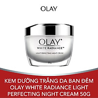 Kem dưỡng trắng da ban đêm Olay White Radiance Light Perfecting Night Cream 50g