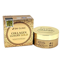 Mặt Nạ Hỗ Trợ Điều Trị Xóa Nhăn Vùng Mắt 3W Clinic Collagen Luxury Gold (90g)