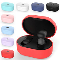 Silicone Protective Cover Earphone Case for Xiaomi Redmi Airdot TWS Bluetooth Earphone Fashion Version Wireless