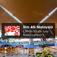 Sim 4G Malaysia (Nhận Tại Sân Bay Kuala Lumpur) Dung Lượng 5GB - Lite Plan