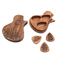 Guitar Gỗ Phím 3, Đàn Guitar Plectrums Cho Điện, Acoustic hoặc Guitar Bass & Đàn Guitar Chọn Giá Đỡ