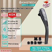 Máy Massage Cầm Tay Đa Năng Cao Cấp KINGTECH - Mát Xa Chuyên Sâu Cho Cổ, Vai Gáy, Bụng, Lưng, Cánh Tay, Chân - Giảm Đau Mỏi Toàn Thân Cho Dân Văn Phòng, Gymer, Người Già, Người Lao Động Nặng - Món Quà Tuyệt Vời Cho Ông Bà, Bố Mẹ - Hàng Chính Hãng