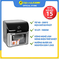 Nồi chiên không dầu Kalite Q12 12 lít - Hàng chính hãng