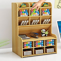 Kệ Để Bút, Dụng Cụ Văn Phòng Để Bàn - Giao Màu Ngẫu Nhiên