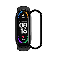 3D Protective Film for Xiaomi Mi Band 6 PMMA High Quality Full Cover Protection Touch Sensitive/Fingerprint-proof/Wear