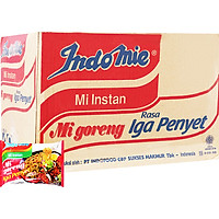 Mì Goreng Rasa Iga Penyet Vị Sườn Indomie (80G X 40 Gói/Thùng)