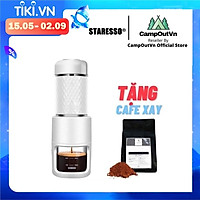 Máy pha cà phê Staresso du lịch đồ cắm trại máy pha cafe cầm tay Basic campout A063