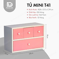 Tủ mini để bàn đa năng - Tủ nữ trang mỹ phẩm T41