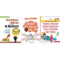 Combo Sách Lược Đầu Tư Của W. Buffett + Nghệ Thuật Tinh Tế Của Việc "Đếch" Quan Tâm + Bí Quyết Thành Công - Nghệ Thuật Kinh Doanh Của Người Do Thái