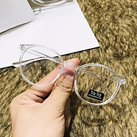 Mắt Kính Giả Cận Thời Trang Form Tròn Mk07