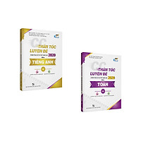 Combo thần tốc luyện thi Toán – Tiếng Anh