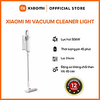 Máy hút bụi cầm tay Xiaomi Cleaner Light - Không Dây Pin 2500mAh - Công Suất Hút 50AW - Bộ Lọc Bụi Mịn HEPA - BHR4636GL - Hàng Chính Hãng
