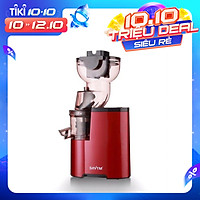 Máy Ép Chậm Hoa Quả, Trái Cây S.A.V.T.M V10 Cổ To Phiên Bản 2021