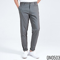 Quần Kaki Nam Trơn ROUGH Outfit Chất Liệu Dày Dặn, Co Giãn