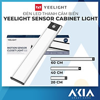 Đèn led thanh cảm biến tích điện Yeelight, Ánh sáng trắng (4000K) 20-40-60cm, pin sạc type C - Nhập khẩu chính hãng