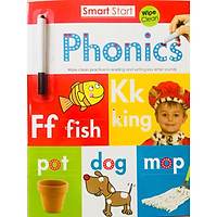 SMART START PHONICS 16PP WIPE CLEAN WITH PEN