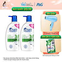 Combo 2 Dầu Gội Head & Shoulders Bạc Hà Mát Lạnh