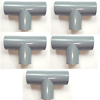 10 nối chữ T phy 27 mm nhựa pvc cao cấp giúp chia nhánh cho ống nước phy 27 mm
