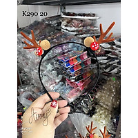 Cài noel - Cài sừng hươu đính icon phong cách 2020