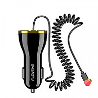 Bộ Cáp Sạc Điện Thoại Micro Usb/Type C FLOVEME Trên Ôtô Cho Samsung/Xiaomi/I-Phone