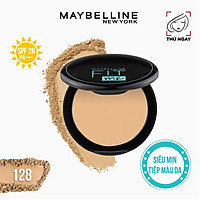 Phấn Nền Kiềm Dầu Chống Nắng 12H SPF 28 PA+++ Mịn Lì Lâu Trôi Fit Me Maybelline New York Compact Powder 6g