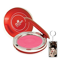 Phấn má hồng Mira Aroma Multi Blusher Hàn Quốc 13g No.21: Hồng và đỏ tặng kèm móc khoá