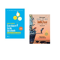 Combo 2 cuốn sách: Con đường tự do tài chính + Làm quen kinh tế học qua biếm họa tập 1 (kinh tế vĩ mô)