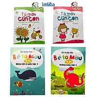 Sách Tô Màu Chi Tiết To cho Bé 2 - 6 Tuổi